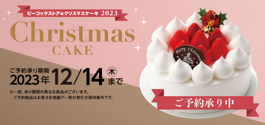 クリスマスケーキ 2023